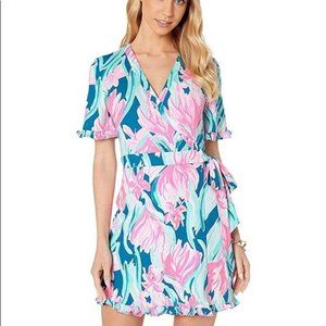 Lilly Pulitzer Liddy Romper - Mr Peacock Blue